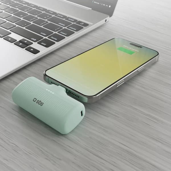 sbs-mobile EcoPower 5000 mAh grøn