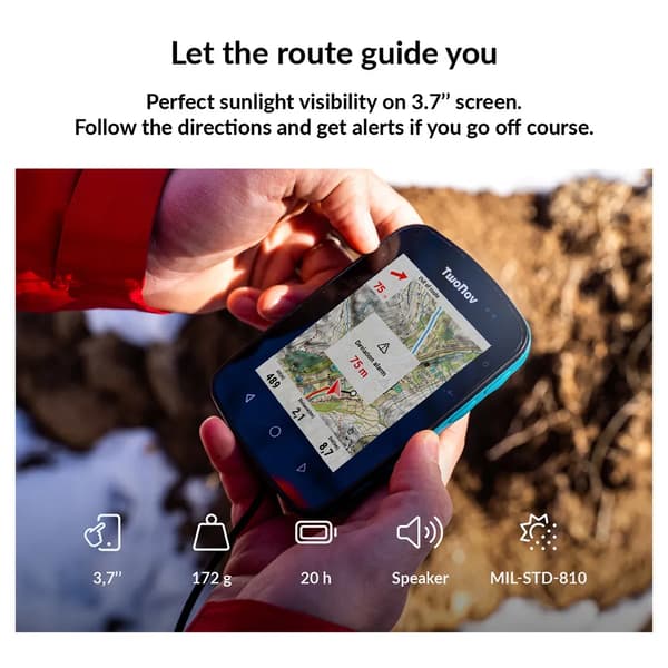 TwoNav Terra GPS navigator sort 64 Go