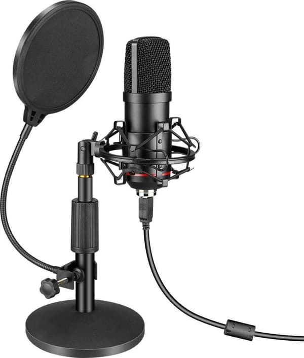 Mozos MKIT-900PRO USB-kondensaattorimikrofoni kardioidimallilla