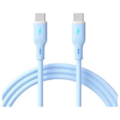 Akyga ak-usb-68 USB-C - USB-C -kaapeli 1m sininen
