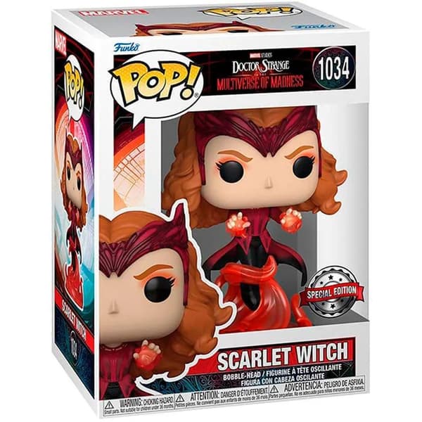 Funko Scarlet Witch -figuuri punainen