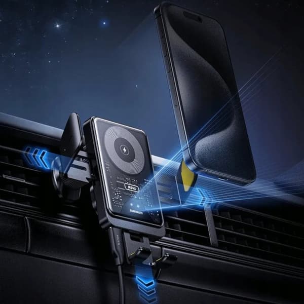 aohi superauto smart sensor 15W trådløs bil-lader