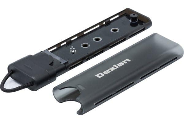 Dexlan m.2 ssd-kotelo ulkoinen SSD-kotelo USB-C 2TB