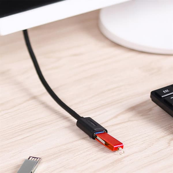 Unitek y-c459gbk USB forlængerkabel 2m sort
