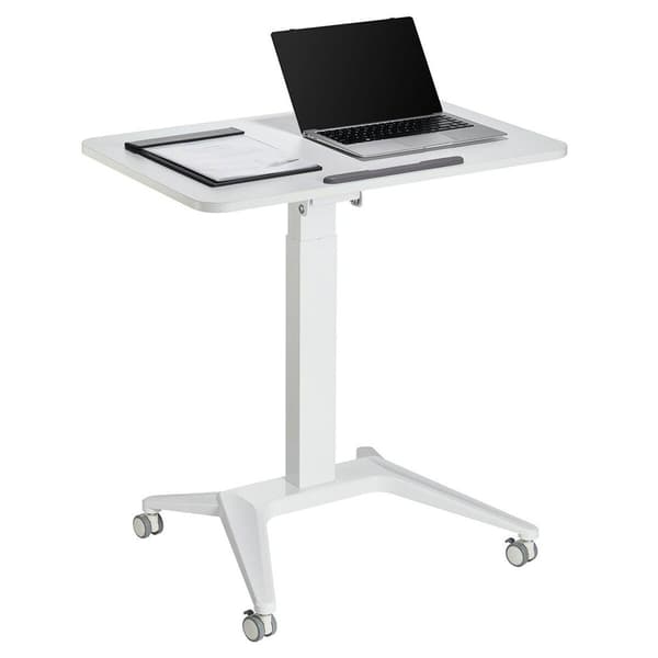 Mac-Lean MC-453W vit justerbart skrivbord