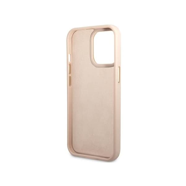 Guess för iPhone 14 Pro - rosafärgad med elegant design