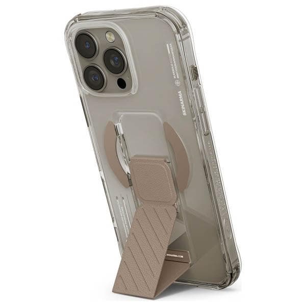 Skinarma Coque Axon semi-transparent avec support-poignée intégré