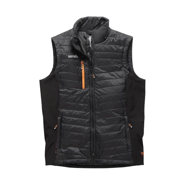 Scruffs Trade Vest Sort 100% slidstærk nylon