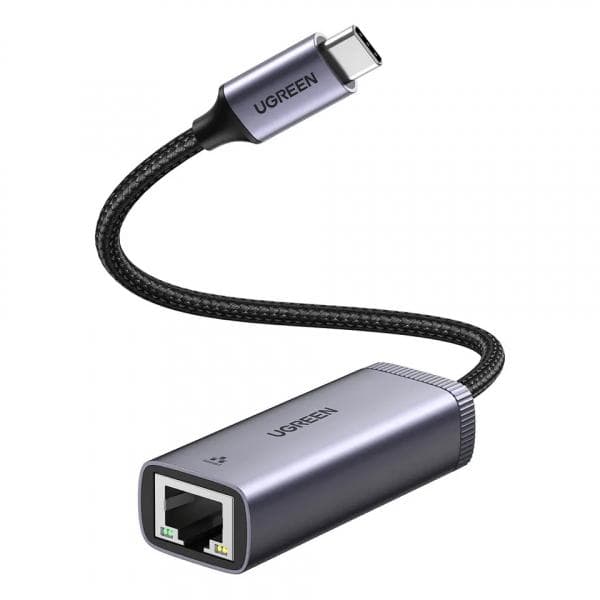 Ugreen USB-C til RJ45 1Gbps Ethernet Adapter - Grå