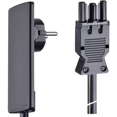 Evoline 151000152100 svart 1,5 m strömkabel