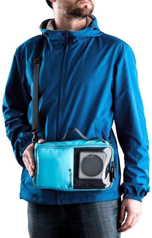 Shimoda Accessory Case Medium Blå River