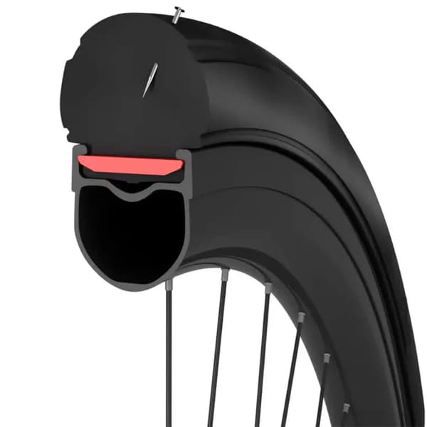 Tannus new slick blå luftlös cykeldäck