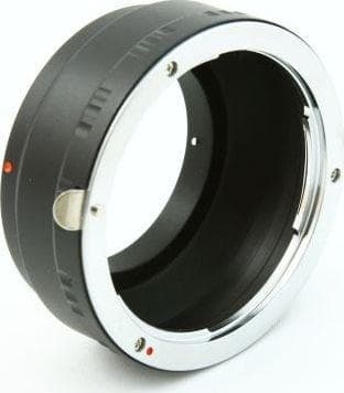 Pixco NIKON - SONY -adapteri kromatusta messingistä