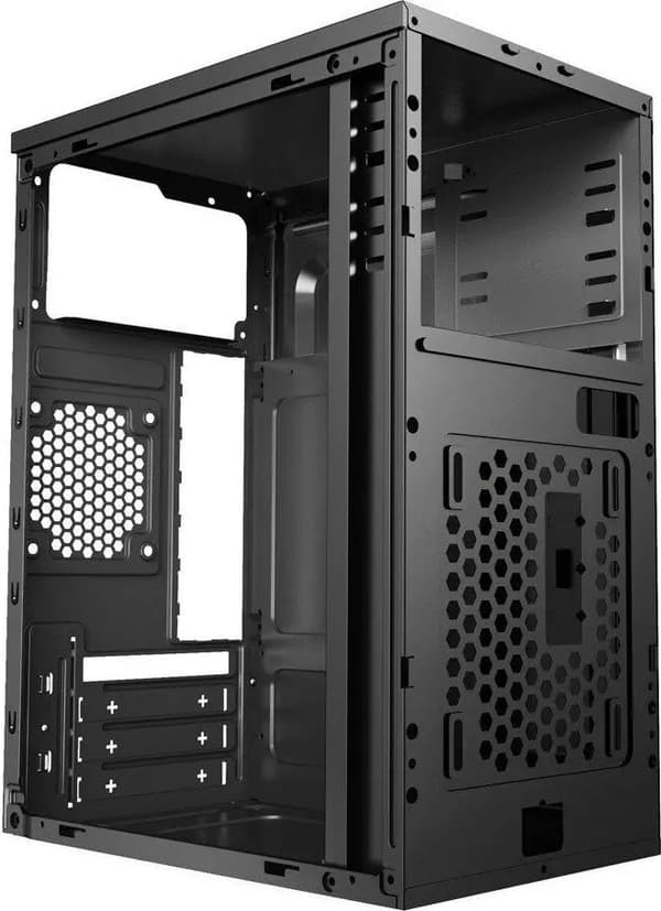 1stcool mc-step4-au-usb3 svart micro ATX PC-chassi