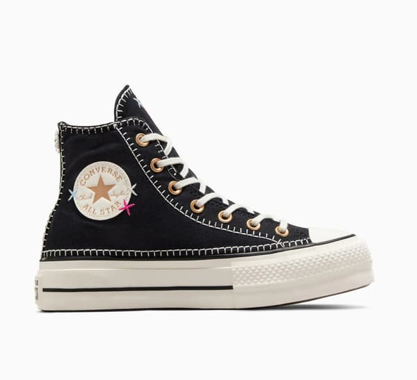 Converse chuck taylor all star lift crafted stitching sort