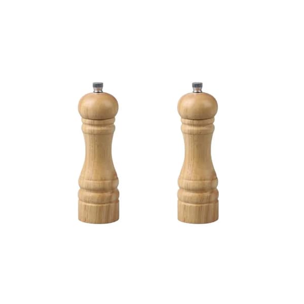 Fackelmann pepparkvarnset 18 cm trä 2-pack