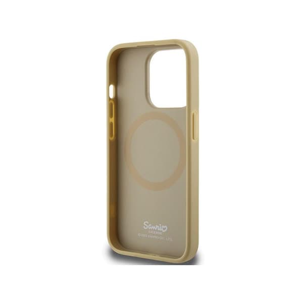 Sourcing Hello Kitty iPhone 15 Pro Max etui i økologisk læder, guld