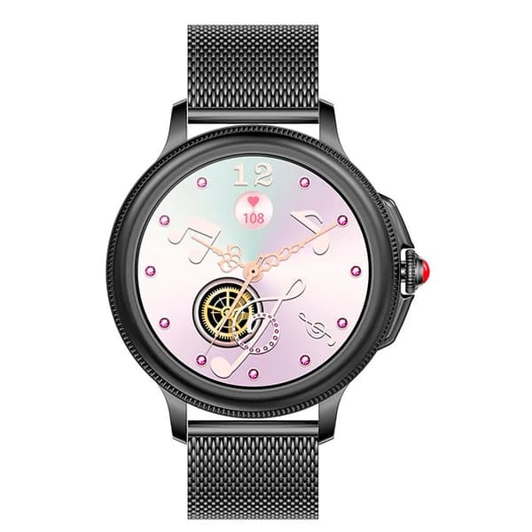 Cool Dover Smartwatch Sort med IP67 vandtæthed