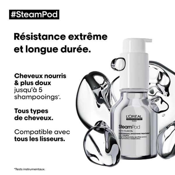 L'Oréal Professionnel SteamPod Professionel Glatbehandling 50 ml