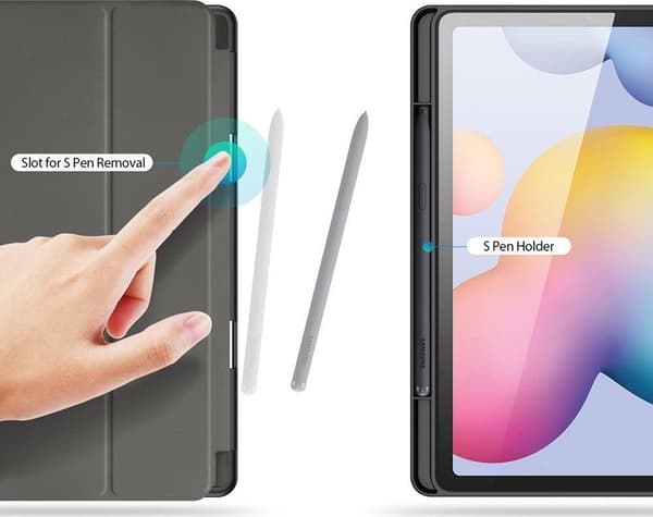 Dux Ducis Domo tabletfodral Galaxy Tab S6 Lite svart