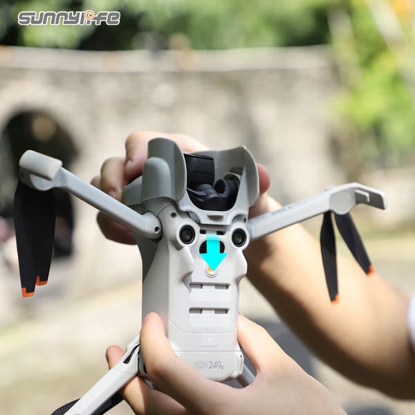Sunnylife n4p-zg699-d solskærm til DJI MINI 4 Pro sort