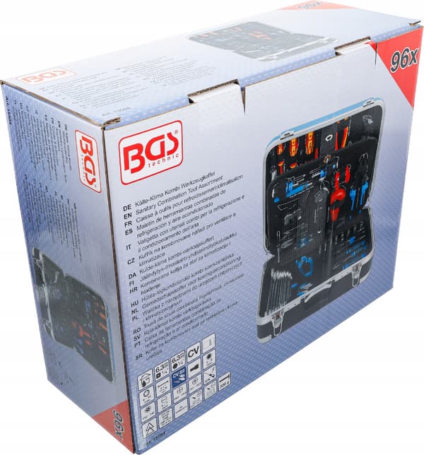 BGS Technic 15504 værktøjskasse sort 86 dele