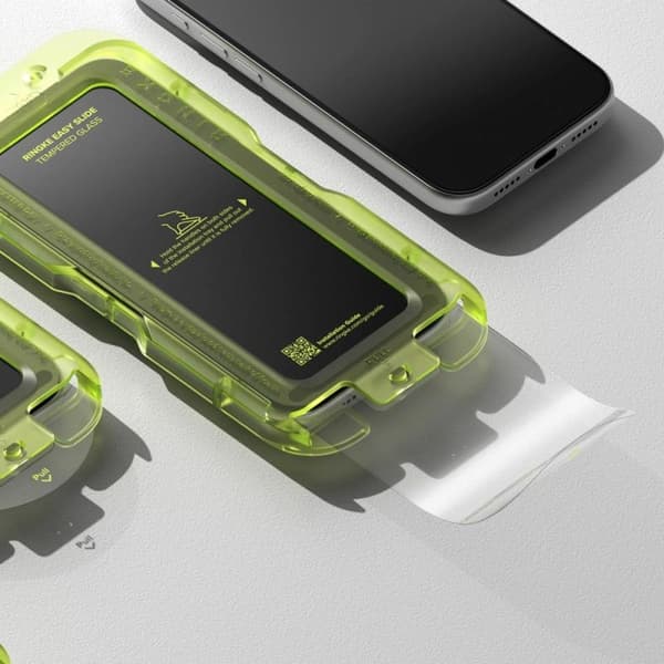 Ringke Easy Slide Transparent Skærmbeskyttelse i 2-pak