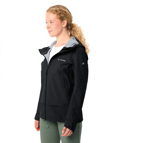 Vaude Croz Alpine Hardshell Takki Musta