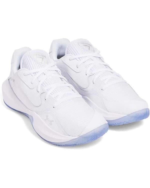 Under Armour Lockdown 7 Low basketsko hvid