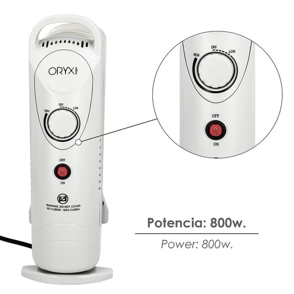 oryx 7 elementin öljykuumennin 800W