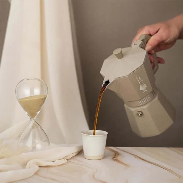 Bialetti Moka Exclusive 3 Kopper Sandy