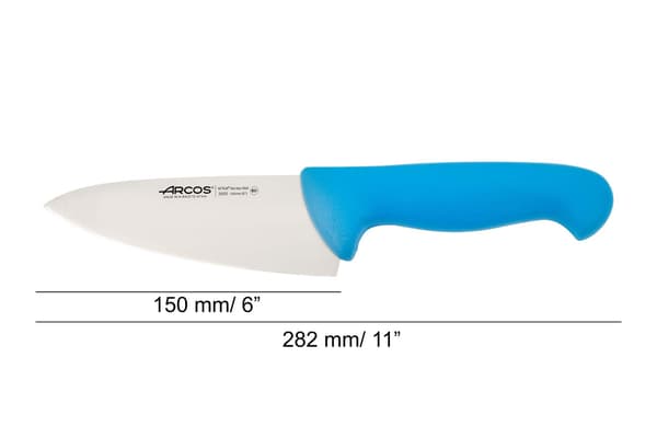 Arcos 2900 kockkniv Nitrum 15 cm blå