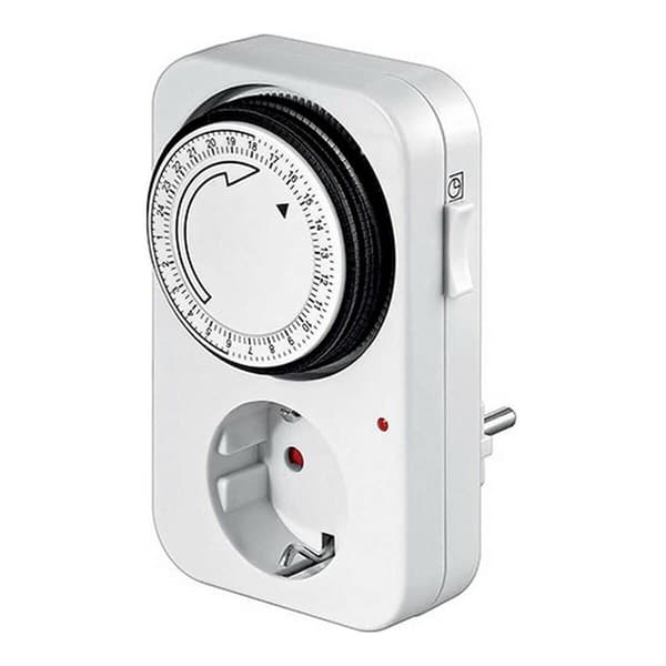 TM Electron tm electron analog timer 24 timmar vit