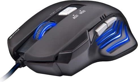 C-Tech Akantha GM-01 trådet mus med seks knapper
