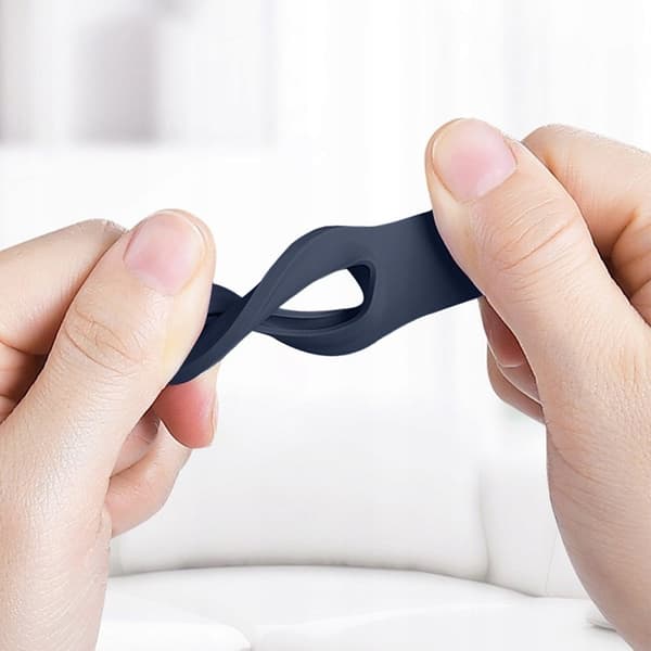 Crong silikonikotelo avaimenperällä Navy Blue