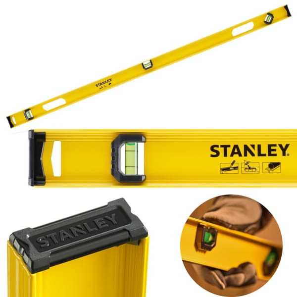 Stanley i-beam vaterpas gul
