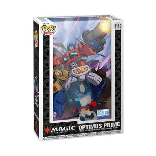 Funko Samlefigur Pop! Comic Cover Optimus Prime - Chibi - 9 cm