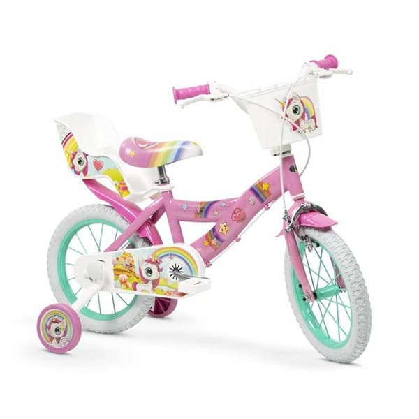 Toimsa unicorn barncykel 14 tum Multicolor
