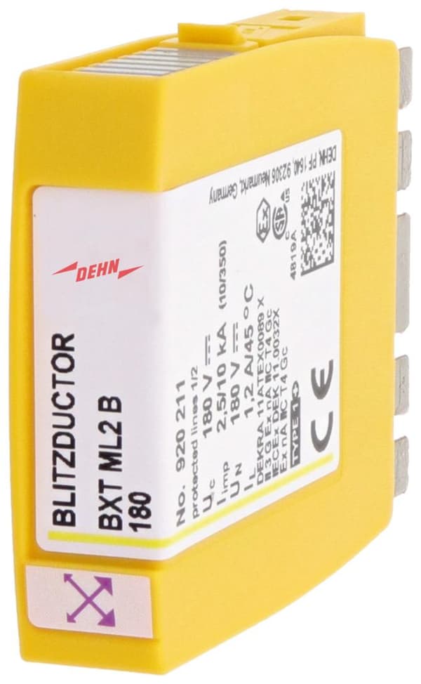 Dehn BXT ML2 B 180 Ylijännitesuojamoduuli