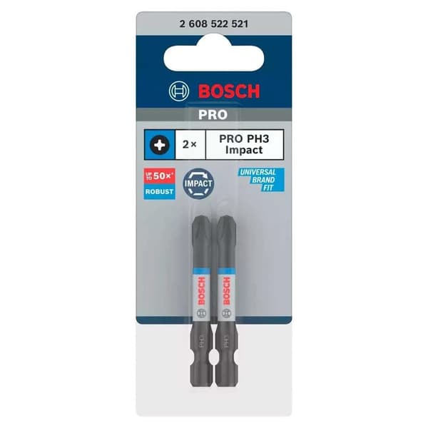 Bosch PH3 Impact skruvbits 55mm 2-pack