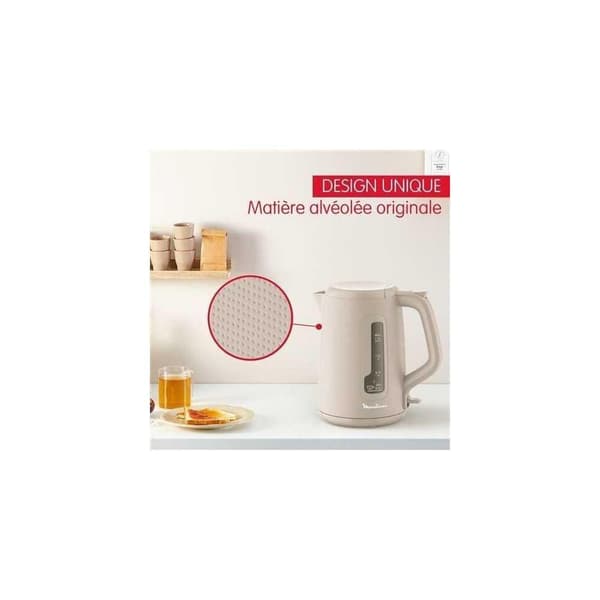 Moulinex by2m0b10 elektrisk kedel 1.7L grå