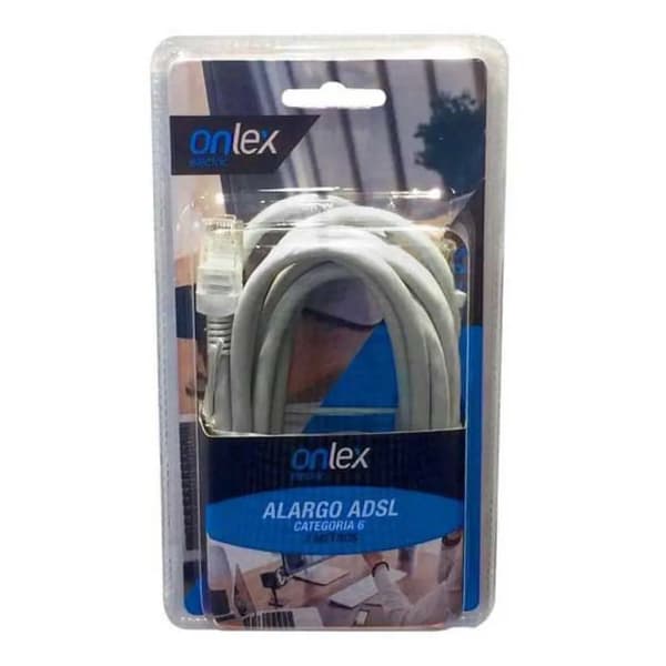 Onlex ADSL Extension 3m CAT 6 netværkskabel