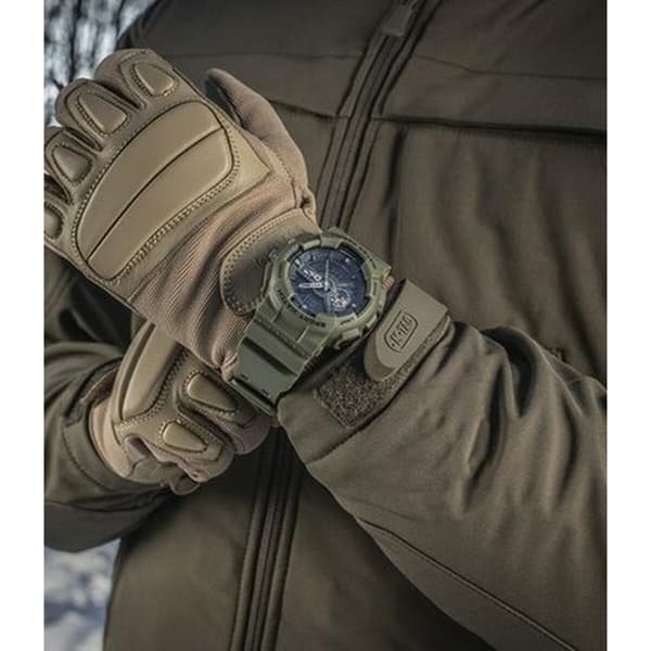 m-tac 50006001 urheilukello musta/vihreä