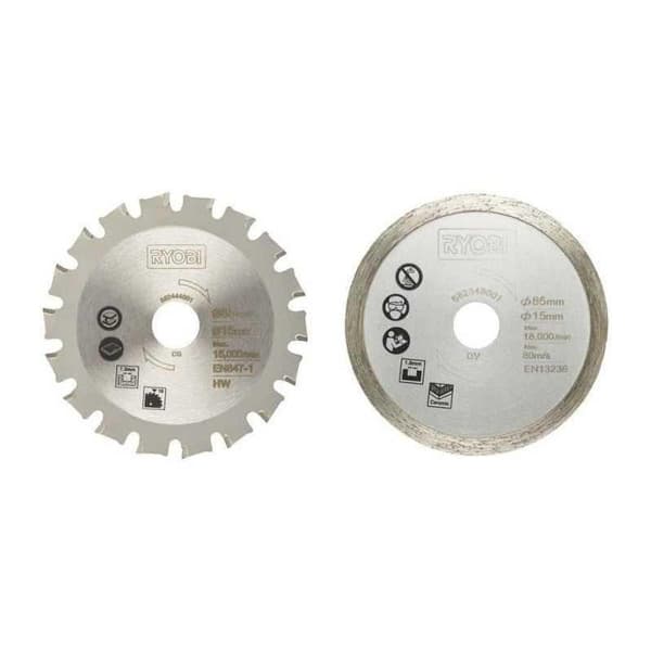 Ryobi rakmms02k savblad kit 85mm 2 blad