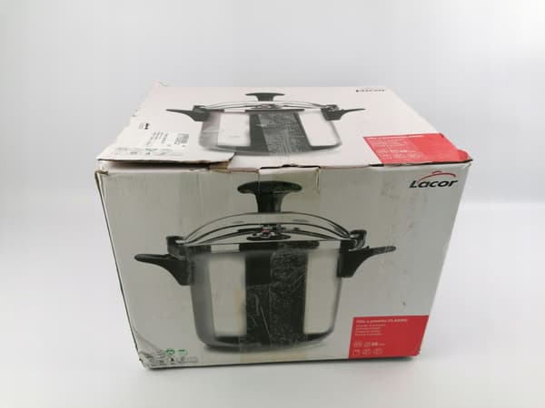 Lacor classic trykkoger 12L i rustfrit stål