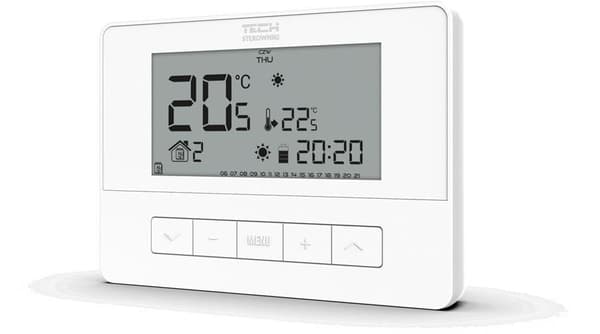 Tech T-4.1 hvid trådet rumtermostat