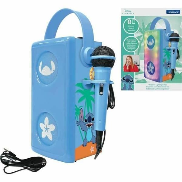 Lexibook Bluetooth-Lautsprecher Luminous Stitch