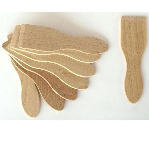 Lagrange Lot de 8 Spatules en Bois, Hêtre Résistant