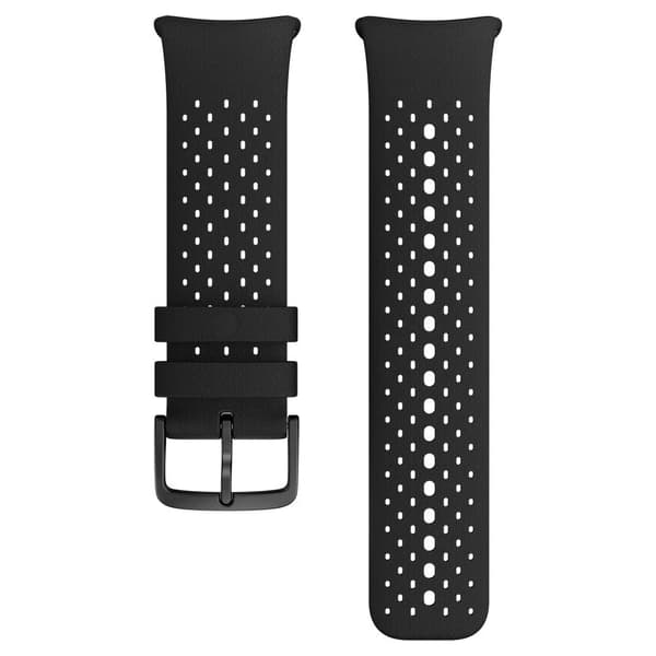 Polar Pacer Pro Grå/Sort Silikone Armbånd