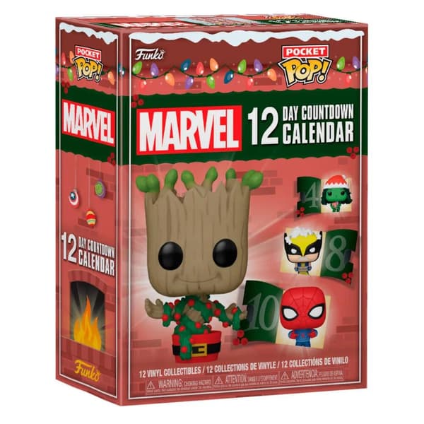 Funko Julekalender Marvel med 12 figurer